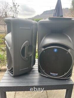 Pair of Mackie Sm450 Speakers, P. A, Band, studio, monitors, D. J, Music, power