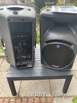 Pair of Mackie Sm450 Speakers, P. A, Band, studio, monitors, D. J, Music, power
