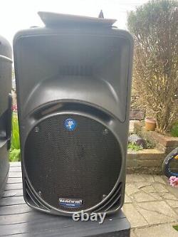 Pair of Mackie Sm450 Speakers, P. A, Band, studio, monitors, D. J, Music, power