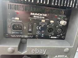 Pair of Mackie Sm450 Speakers, P. A, Band, studio, monitors, D. J, Music, power