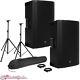 Pair of Mackie Thump15A 1300W 15 Class-D Powered PA Loudspeakers Live Bundle