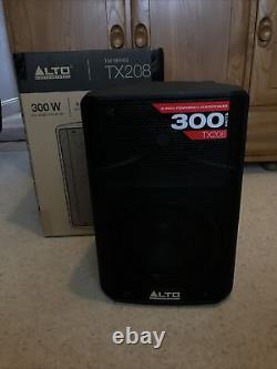 Pair of New Alto TX208 Active Powered Speakers
