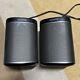 Pair of Sonos Play1 Wireless Smart Speakers Black