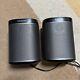 Pair of Sonos Play1 Wireless Smart Speakers Black