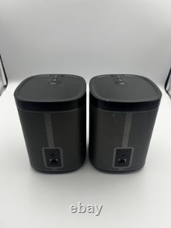 Pair of Sonos Play 1 Speakers (Gen 1) Black