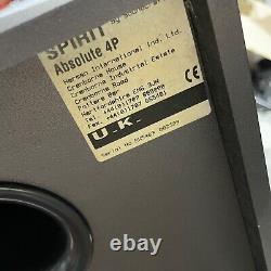 Pair of Soundcraft Spirit Absolute 4P Active Powered Studio Monitors 2x Speakers