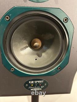 Pair of Soundcraft Spirit Absolute 4P Active Powered Studio Monitors 2x Speakers