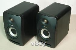 Pair of Tannoy Reveal 402 Active Powered Studio Monitors Speakers