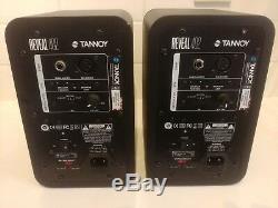 Pair of Tannoy Reveal 402 Active Powered Studio Monitors Speakers