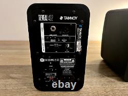Pair of Tannoy Reveal 402 Studio Reference Monitors Powered Speakers