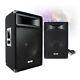 Pair of VX 15 Active PA Speakers inc Cable 1200w Powered for Karaoke DJ System