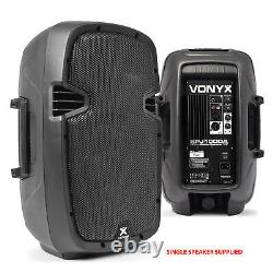 Pair of Vonyx SPJ-1000AD 10 Active Powered PA Speakers with Bags 800W