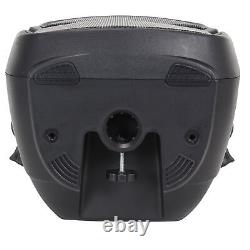 Pair of Vonyx SPJ-1000AD 10 Active Powered PA Speakers with Bags 800W