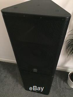 Pair of Yamaha DXR15 Powered Speakers. Excellent Condition