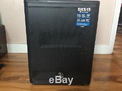 Pair of Yamaha DXS 15 Powered Subwoofers