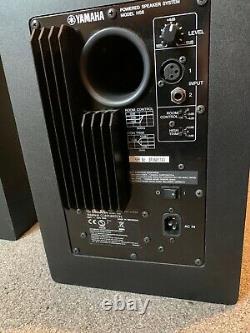 Pair of Yamaha HS8 Powered Studio Monitors Excellent condition (2016) DJ/Band