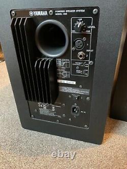 Pair of Yamaha HS8 Powered Studio Monitors Excellent condition (2016) DJ/Band