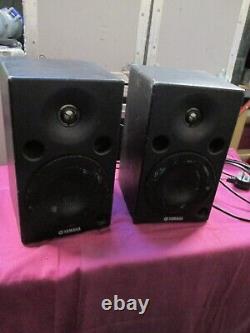 Pair of Yamaha MSP5A active studio monitors / powered monitor speakers 60w