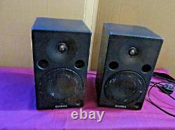 Pair of Yamaha MSP5A active studio monitors / powered monitor speakers 60w