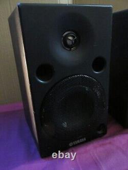 Pair of Yamaha MSP5A active studio monitors / powered monitor speakers 60w