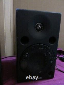 Pair of Yamaha MSP5A active studio monitors / powered monitor speakers 60w
