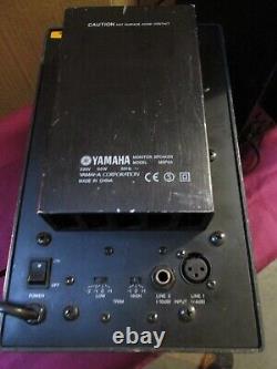 Pair of Yamaha MSP5A active studio monitors / powered monitor speakers 60w