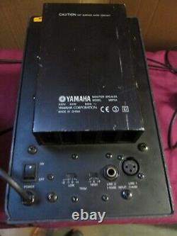 Pair of Yamaha MSP5A active studio monitors / powered monitor speakers 60w