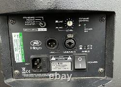 Peavey Hisys H15 Speakers (PAIR) 1200w active / powered Full Range WITH COVERS