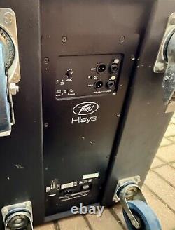 Peavey Hisys H18 Subs (PAIR) 1000w active / powered bass bins WITH COVERS