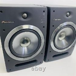 Pioneer DJ S-DJ08 2-Way Active Powered Monitor Speakers (Pair) inc Warranty