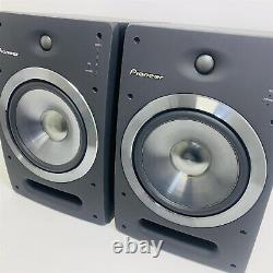 Pioneer DJ S-DJ08 2-Way Active Powered Monitor Speakers (Pair) inc Warranty