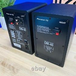 Pioneer DM-40 4 Active Powered Desktop Studio Monitors (Pair) inc Warranty