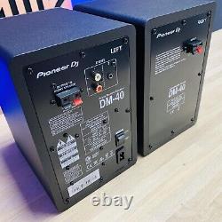 Pioneer DM-40 4 Active Powered Desktop Studio Monitors (Pair) inc Warranty
