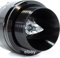 Power Acoustik PA-NX-5 1 4-Ohm Wired Horn Super Tweeter Black 1 Pair