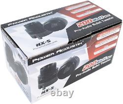 Power Acoustik PA-NX-5 1 4-Ohm Wired Horn Super Tweeter Black 1 Pair
