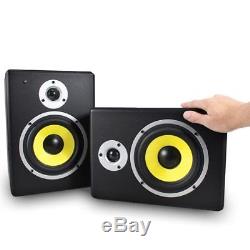Power Dynamics PDSM6 Pair 6.5 Inch Active Powered Home Project Studio Monitors