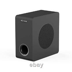 Powered 6.5'' Home Audio Subwoofer, Deep Bass Response Subwoofers in Compact