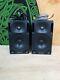Powered Genelec HT205 Studio Active Home Theater Speakers Pair with power cord