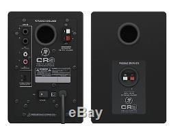 Powered Studio Monitors Active Speakers, Professional Sound, Pair, 3