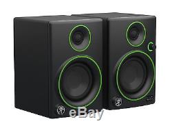 Powered Studio Monitors Active Speakers, Professional Sound, Pair, 3