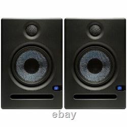 PreSonus Eris E5 2-Way Active Studio Monitor(Pair) Black NEW IN BOX