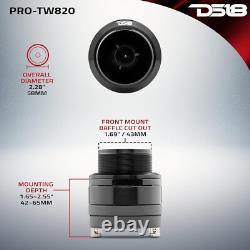 Premium 1 Tweeter with Neodymium Magnet 200W Max Power, Pro Audio Quality