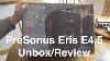 Presonus Eris E4 5 Active Monitors Unboxing U0026 Review