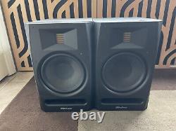 Presonus R80 Active Powered Studio Monitors Pair Plus New Blue Covers