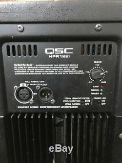 QSC HPR 122i Powered Speaker Pair