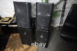 QSC K10 Active Powered 10 1000W 2-Way Portable PA Speakers (Pair)