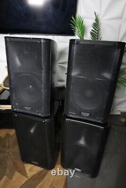 QSC K10 Active Powered 10 1000W 2-Way Portable PA Speakers (Pair)