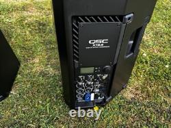 QSC K12.2 2000w Powered 12 Speaker PAIR