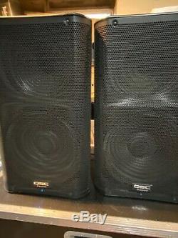 QSC K12 Speaker Powered Loudspeaker Pair -1000w Active Speaker Good Condition