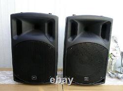 QTX QX12A Active 12 Powered PA Speakers (Pair) 400W / 800W DJ, Disco, Band